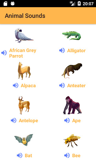 Run android online APK Animal Sounds [Hayvan Sesleri] from MyAndroid or emulate Animal Sounds [Hayvan Sesleri] using MyAndroid